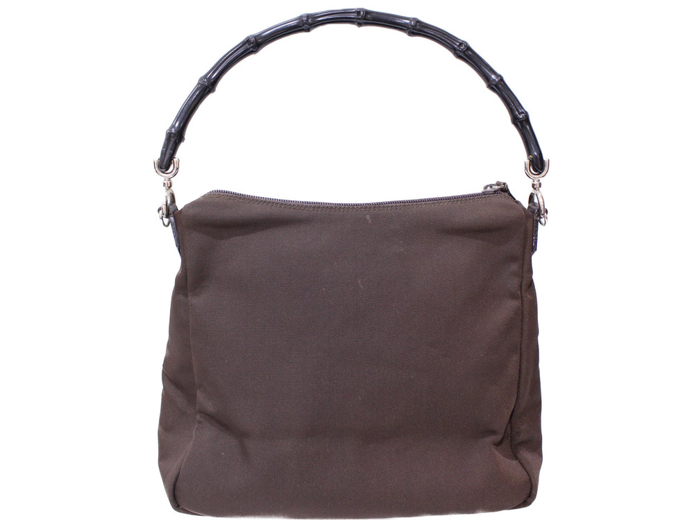 Gucci Shoulder Bamboo Bag Brown